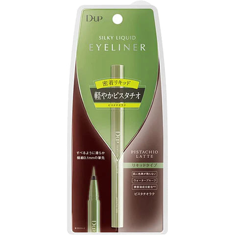 D-UP Silky Liquid Eyeliner WP - Pistachio Latte - TODOKU Japan - Japanese Beauty Skin Care and Cosmetics