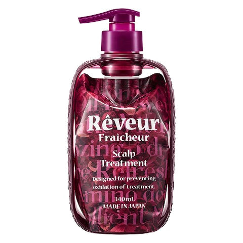 Reveur Fraicheur Scalp Treatment Dispenser Set - 340ml - TODOKU Japan - Japanese Beauty Skin Care and Cosmetics