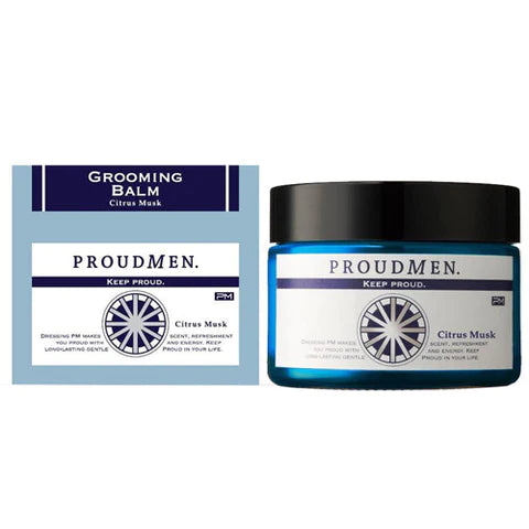 Proud Men Grooming Balm 40g - Citrus Musk - TODOKU Japan - Japanese Beauty Skin Care and Cosmetics