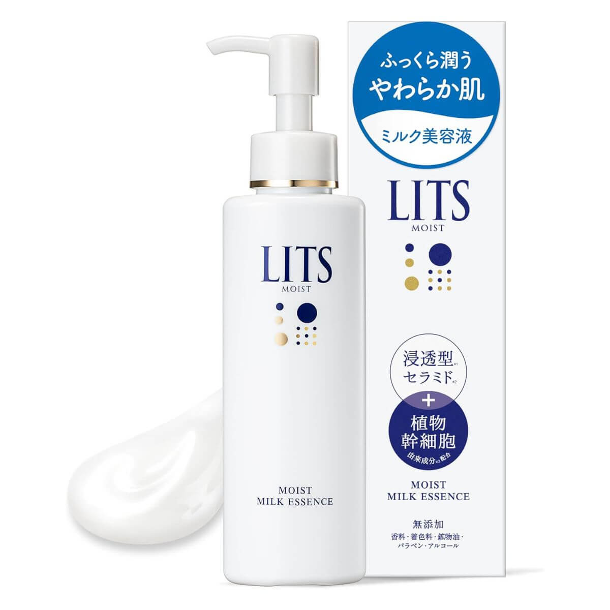 Lits Moist Milk Essence - 100ml - TODOKU Japan - Japanese Beauty Skin Care and Cosmetics