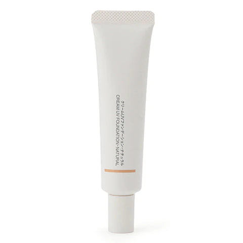 Muji Cream UV Foundation SPF31/PA+++ - 30g - Natural - TODOKU Japan - Japanese Beauty Skin Care and Cosmetics