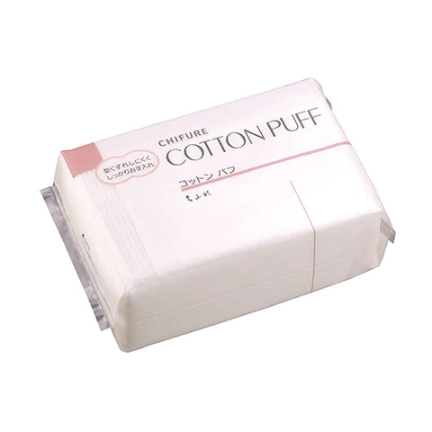 Chifure Cotton Puff 110 Pieces - TODOKU Japan - Japanese Beauty Skin Care and Cosmetics