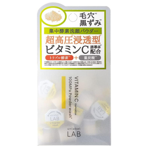 Unlabel Lab V Enzyme Facial Cleansing Powder 30 Pieces - TODOKU Japan - Japanese Beauty Skin Care and Cosmetics
