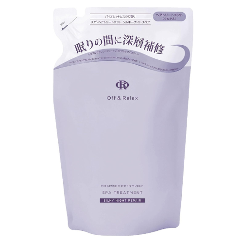 Off&Relax OR Silky Night Repair Spa Treatment 400ml - Refill - TODOKU Japan - Japanese Beauty Skin Care and Cosmetics