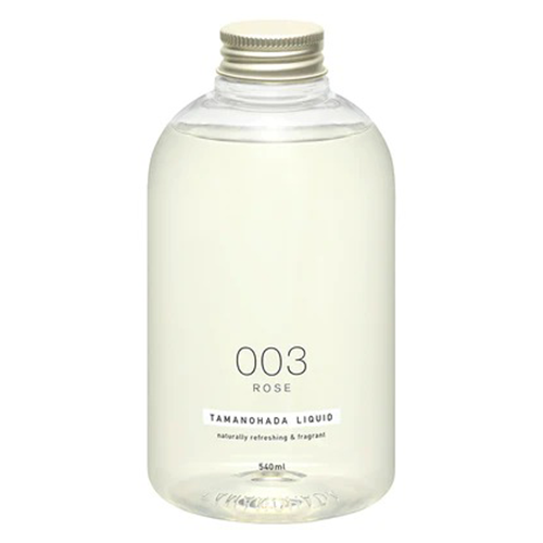 Tamanohada Liquid Soap - 540ml - 003 Rose - TODOKU Japan - Japanese Beauty Skin Care and Cosmetics