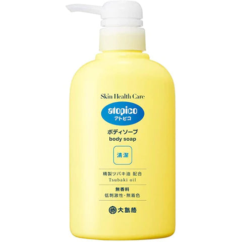 Atopico SHC Oshima Tsubaki Body Soap - 400ml - TODOKU Japan - Japanese Beauty Skin Care and Cosmetics
