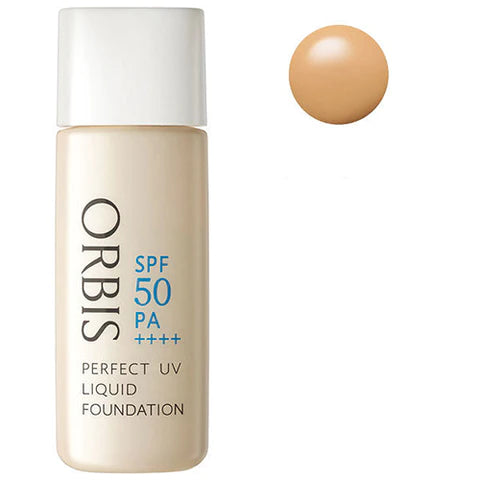 Orbis Perfect UV Liquid Foundation SPF50 PA++++ 30ml - Natural 04 - TODOKU Japan - Japanese Beauty Skin Care and Cosmetics
