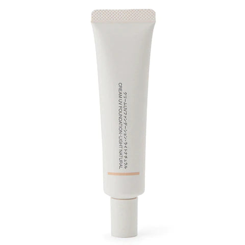 Muji Cream UV Foundation SPF31/PA+++ - 30g - Light Natural - TODOKU Japan - Japanese Beauty Skin Care and Cosmetics