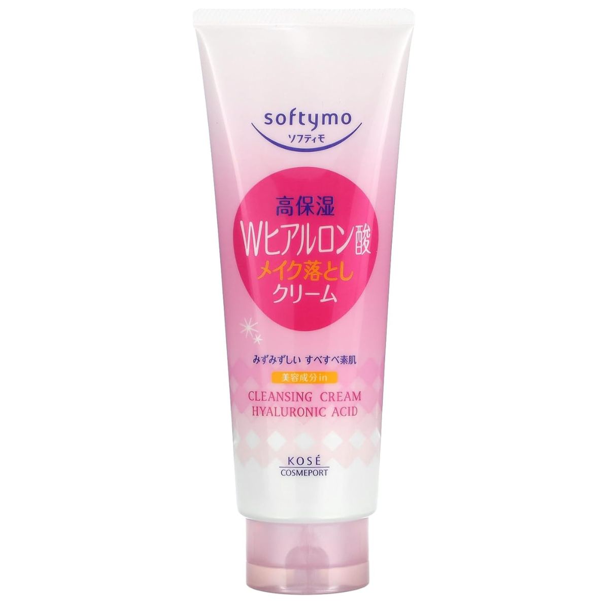 Kose Softymo Cleansing Cream Hyaluronic Acid - 210g - TODOKU Japan - Japanese Beauty Skin Care and Cosmetics