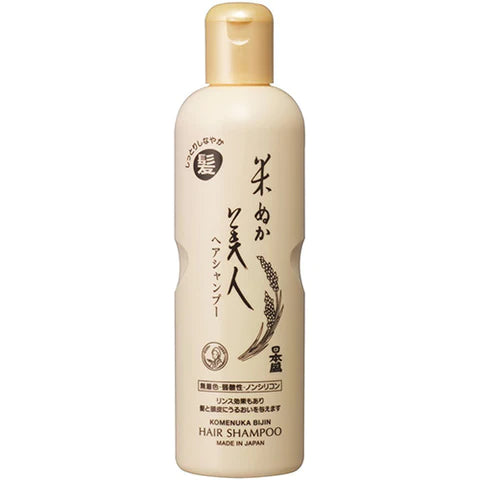 Komenuka Bijin Rice Bran Beauty Hair Shampoo 335ml - TODOKU Japan - Japanese Beauty Skin Care and Cosmetics