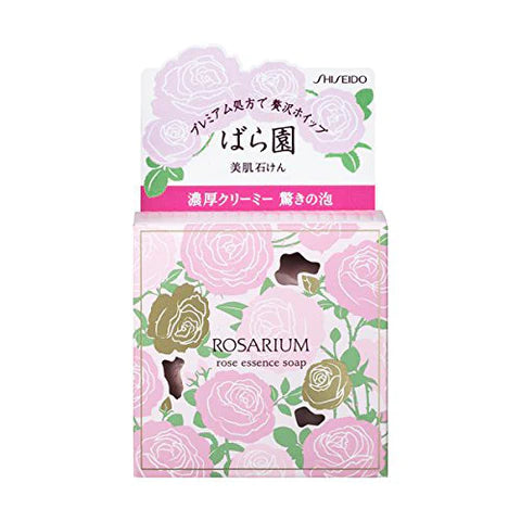 Shiseido Baraen Rose Essence Soap RX 100g - TODOKU Japan - Japanese Beauty Skin Care and Cosmetics