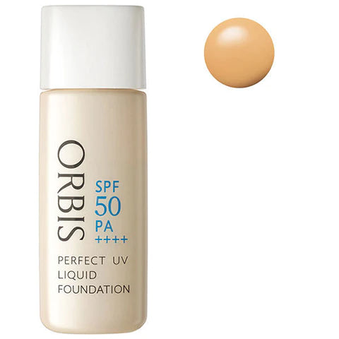 Orbis Perfect UV Liquid Foundation SPF50 PA++++ 30ml - Natural 03 - TODOKU Japan - Japanese Beauty Skin Care and Cosmetics