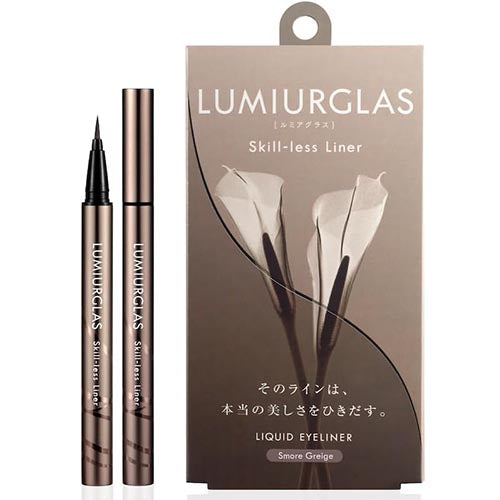 LUMIURGLAS Skill-less Liner Eyeliner Liquid - 07. Smores Greige - TODOKU Japan - Japanese Beauty Skin Care and Cosmetics