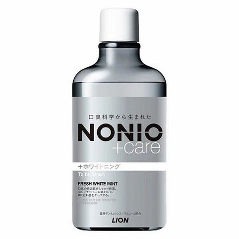 Nonio Whitening Dental Rinse 600ml - Fresh White Mint - TODOKU Japan - Japanese Beauty Skin Care and Cosmetics