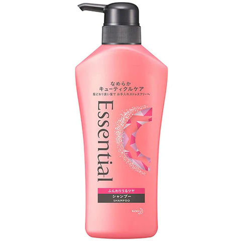 Kao Essential Soft And Moisturizing Shampoo - 480ml - TODOKU Japan - Japanese Beauty Skin Care and Cosmetics