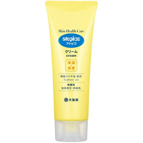 Atopico SHC Oshima Tsubaki Oil Cream - 120g - TODOKU Japan - Japanese Beauty Skin Care and Cosmetics