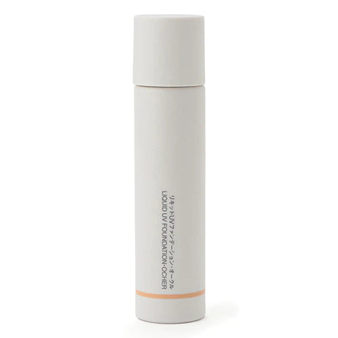 Muji Liquid UV Foundation SPF27/PA++ -30ml - Ocher - TODOKU Japan - Japanese Beauty Skin Care and Cosmetics