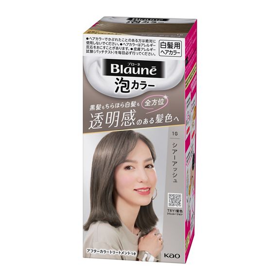Kao Blaune Bubble Hair Color - Natural Series - TODOKU Japan - Japanese Beauty Skin Care and Cosmetics