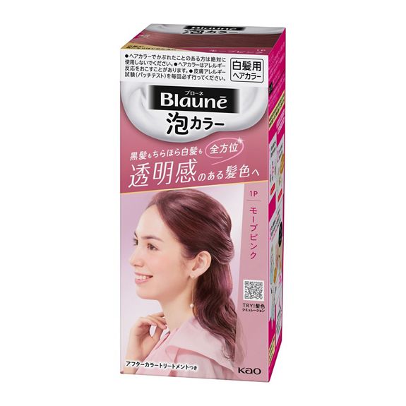 Kao Blaune Bubble Hair Color - Natural Series - TODOKU Japan - Japanese Beauty Skin Care and Cosmetics