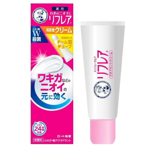 Rohto Mentholatum Refrea Deodorant Cream - 25g - TODOKU Japan - Japanese Beauty Skin Care and Cosmetics