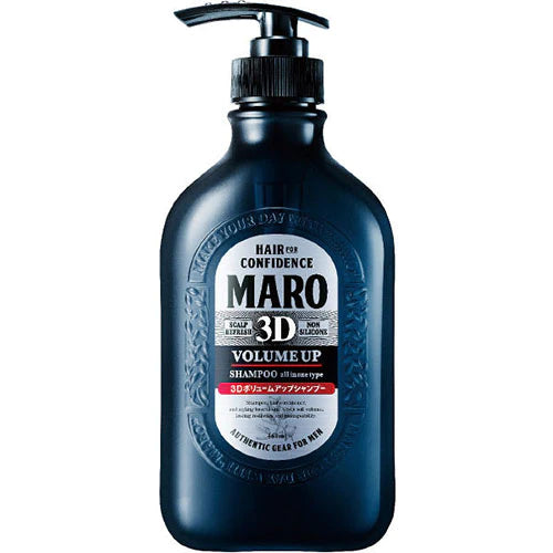 Maro 3D Volume Up Shampoo EX - Gentle Mint - 460ml - TODOKU Japan - Japanese Beauty Skin Care and Cosmetics