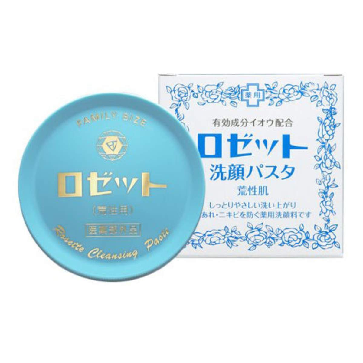 Rosette Face Wash Pasta Soap Rough Skin - 90g