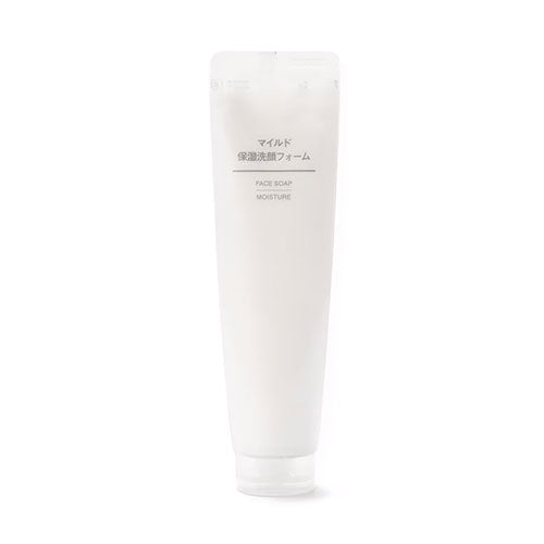 Muji Mild Face Moisturizing Wash Form - 100g - TODOKU Japan - Japanese Beauty Skin Care and Cosmetics