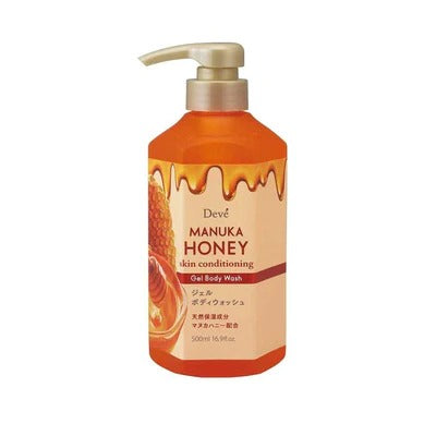 Manuka Honey Skin Conditioning Gel Body Wash - 500ml - TODOKU Japan - Japanese Beauty Skin Care and Cosmetics