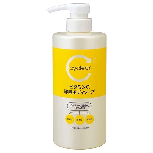 Kumano Yushi Cyclear VC Enzyme Body Soap - 500ml - TODOKU Japan - Japanese Beauty Skin Care and Cosmetics
