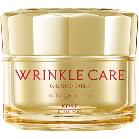 Grace One Kose Wrinkle Care Moist Gel Cream - 100g - TODOKU Japan - Japanese Beauty Skin Care and Cosmetics