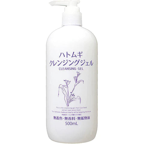wa*so*sen Hatomugi Cleansing Gel - 500ml - TODOKU Japan - Japanese Beauty Skin Care and Cosmetics