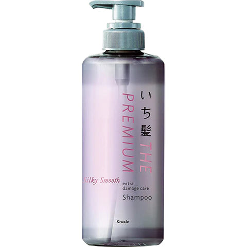 Ichikami The Premium Extra Damage Care Hair Shampoo 480ml - Silky Smooth - TODOKU Japan - Japanese Beauty Skin Care and Cosmetics