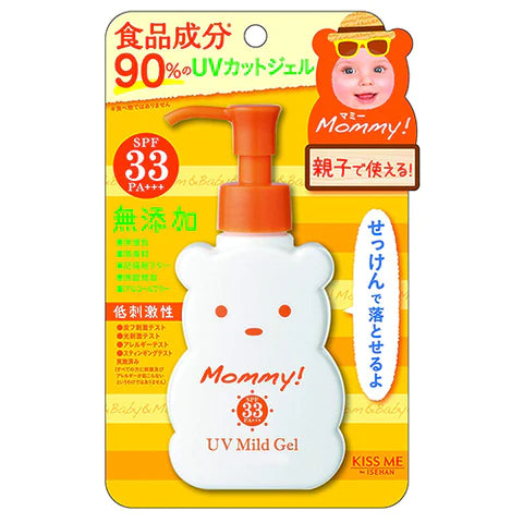 Mommy New UV Mild Gel SPF33 PA+++ - 100g - TODOKU Japan - Japanese Beauty Skin Care and Cosmetics