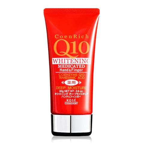 Kose Coen Rich Q10 Medicated Hand Cream 80g - Deep Moist - TODOKU Japan - Japanese Beauty Skin Care and Cosmetics