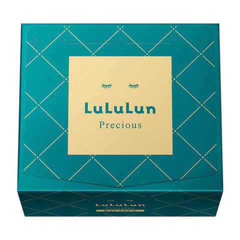Lululun Precious Face Mask 32pcs Aging Care - Green - Skin maintenance type - TODOKU Japan - Japanese Beauty Skin Care and Cosmetics