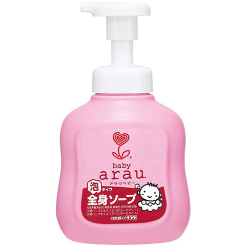 Arau Baby Bubble Whole Body Soap - 450ml - TODOKU Japan - Japanese Beauty Skin Care and Cosmetics