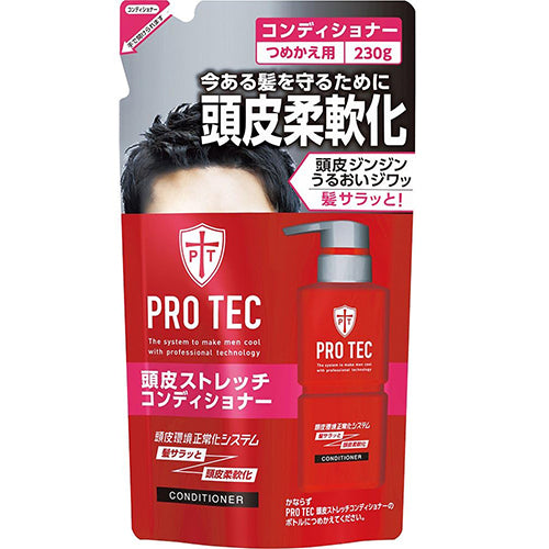 PRO TEC Scalp Stretch Conditioner - Refill 230g (Quasi-Drug) - TODOKU Japan - Japanese Beauty Skin Care and Cosmetics