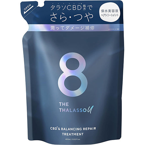 8 THE THALASSO (Eight The Thalasso) U Balancing Hair Treatment - Refill - 400ml - TODOKU Japan
