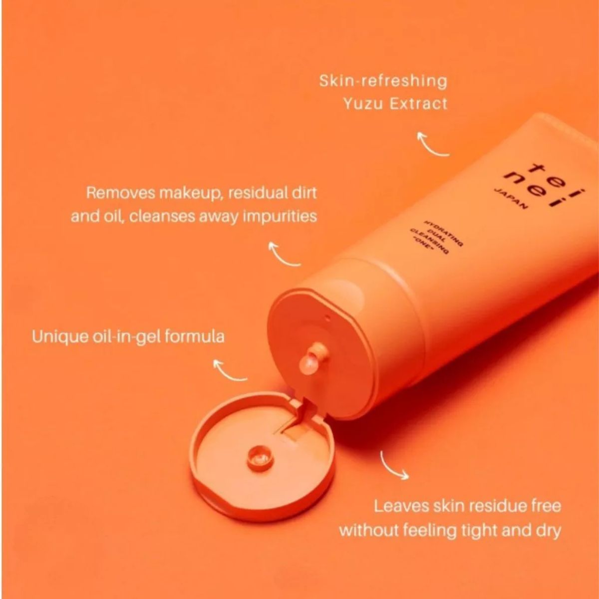 teinei HYDRATING DUAL CLEANSING ONE - 120g - TODOKU Japan - Japanese Beauty Skin Care and Cosmetics