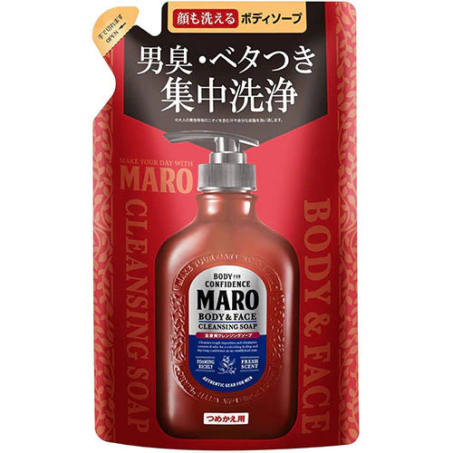 Maro Body Cleansing Soap Refill - 380ml - TODOKU Japan - Japanese Beauty Skin Care and Cosmetics
