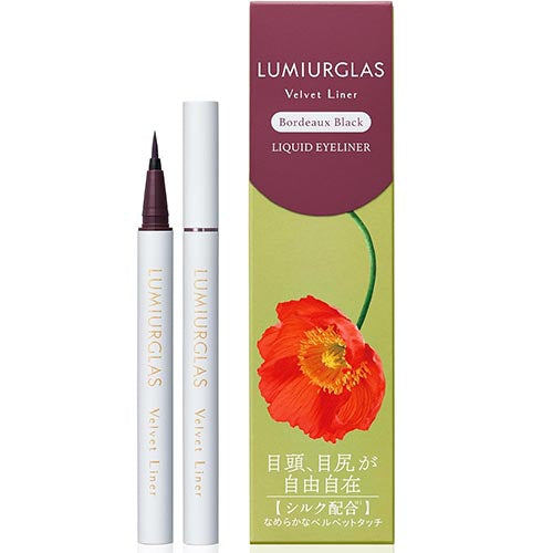 LUMIURGLAS Velvet Liner - 02.Bordeaux Black - TODOKU Japan - Japanese Beauty Skin Care and Cosmetics
