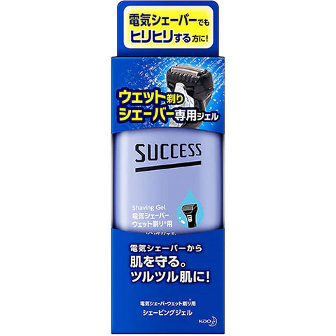 Kao Success Wet Shaving For Shaver Exclusive Gel - 180g - TODOKU Japan - Japanese Beauty Skin Care and Cosmetics