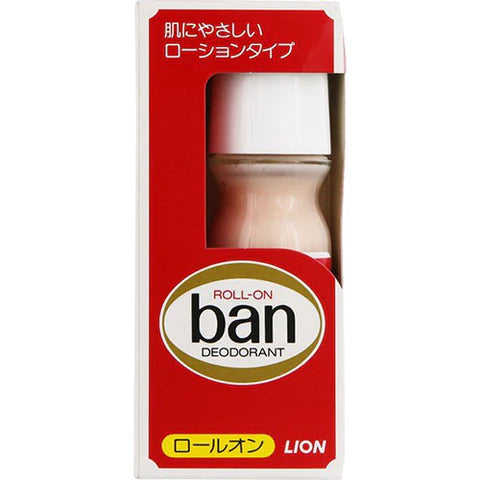 Ban Lion Deodorant Roll On - 30ml - TODOKU Japan - Japanese Beauty Skin Care and Cosmetics