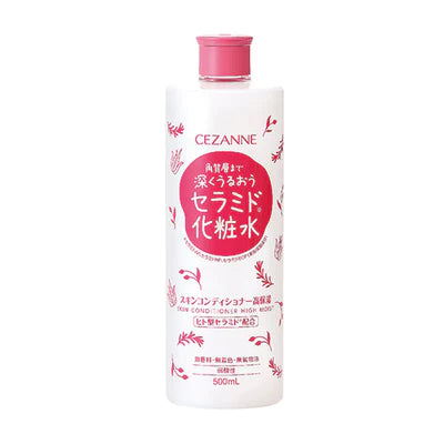 Cezanne Skin Conditioner High Moist - 500ml - TODOKU Japan - Japanese Beauty Skin Care and Cosmetics