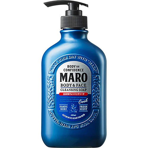 Maro Body Cleansing Soap Cool - 400ml - TODOKU Japan - Japanese Beauty Skin Care and Cosmetics