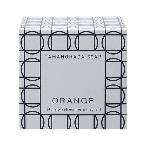 Tamanohada Bar Soap - 125g - Orange - TODOKU Japan - Japanese Beauty Skin Care and Cosmetics
