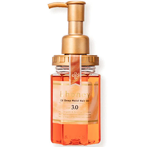 &honey EX Deep Moist Hair Oil 100ml Step3.0 - Grand Rose Honey Sent - TODOKU Japan - Japanese Beauty Skin Care and Cosmetics