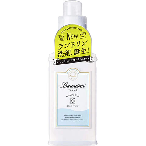 Laundrin Wash Laundry Detergent 410g - Classic Floral - TODOKU Japan - Japanese Beauty Skin Care and Cosmetics