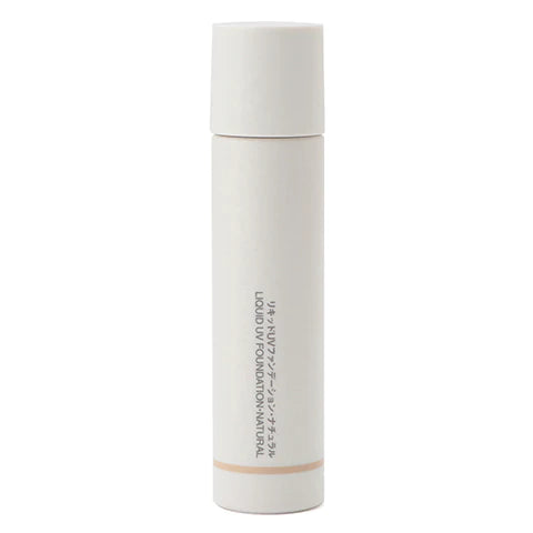 Muji Liquid UV Foundation SPF27/PA++ -30ml - Natural - TODOKU Japan - Japanese Beauty Skin Care and Cosmetics