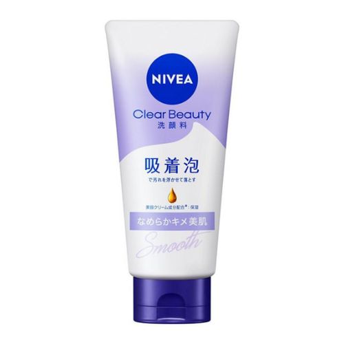 Nivea Clear Beauty Facial Cleanser 130g - Smooth & Refined Skin - TODOKU Japan - Japanese Beauty Skin Care and Cosmetics